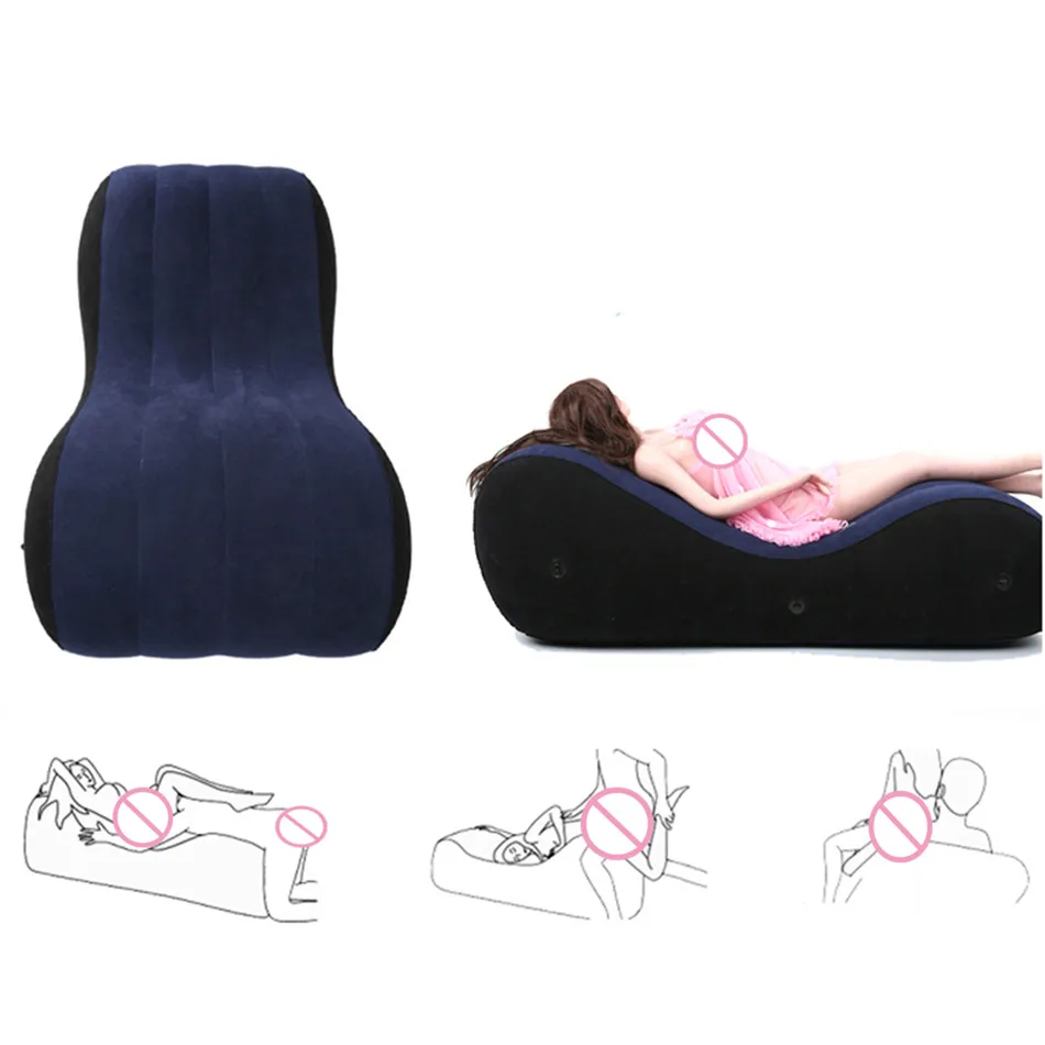 Купить Секс товары | Toughage Inflatable Sex Sofa Bed Furniture Sex Toys  for Couples Love Sex Chair Pillow Cushion Erotic Sofa Adult Sex Furniture