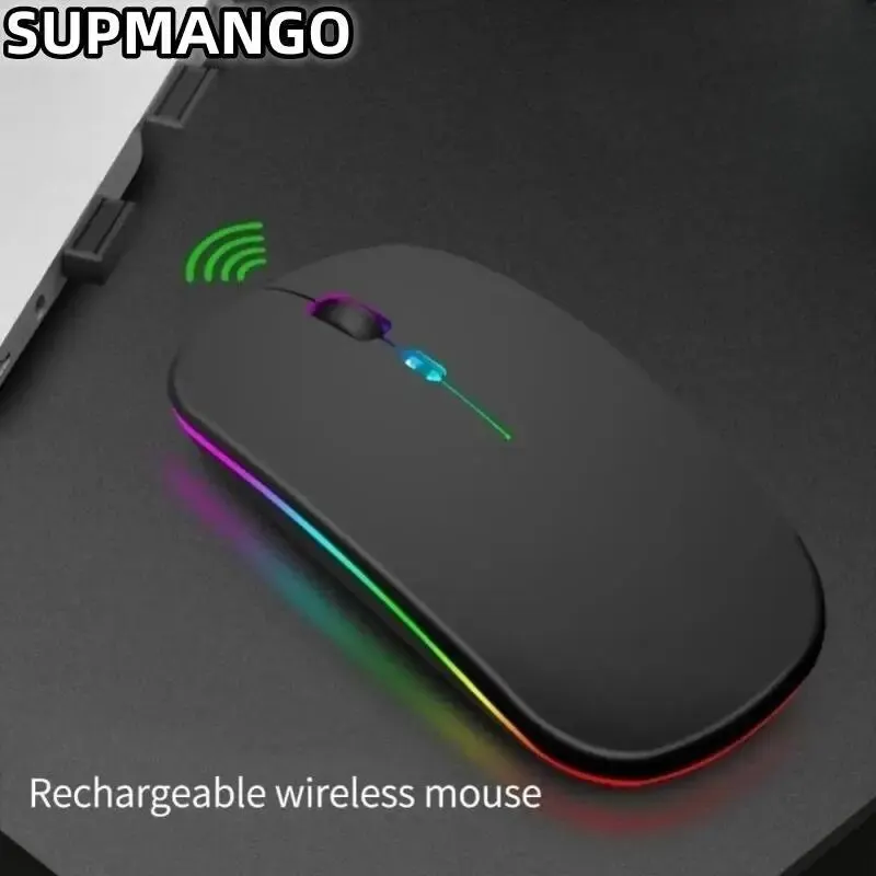 2.4G Rechargeable Wireless Gaming Mouse Portable Ergonomic Quiet And Magical Suitable For Portable Computers Tablets IPAD Phone-animated-img