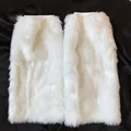 Furry Leg Warmers Furry Leg Warmer Fluffiest Boot Winter Sexy Women's Boots Legwarmers Rave Wear preview-3