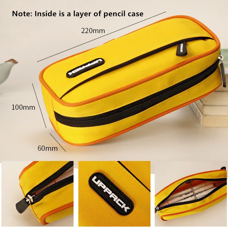 Pencil Case durable Pen Case Kawaii Stationery Large Capacity