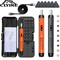 46 in 1 Electric Screwdriver Set Precision Handle Portable Power Tool Kit Wireless Cordless Small Phone Watch Repair Tools