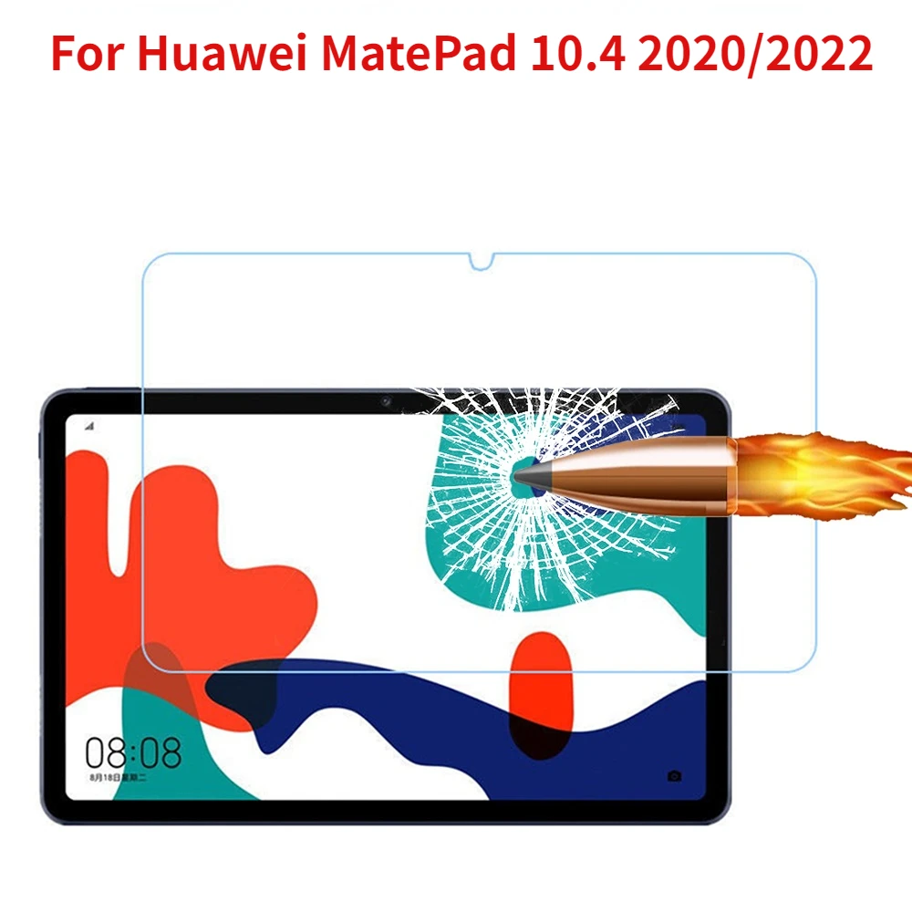 Tempered Glass Screen Protector For Huawei MatePad 10.4 Inch 2020 2022 Tablet Protective Film BAH4-AL10 W09 W19 BAH3-W09 AL00-animated-img