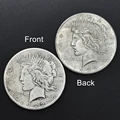 US 1922 Double-Sided Statue of Liberty Portrait Antique Craft Collection Commemorative Coin Home Decoration Medal Christmas Gift preview-1