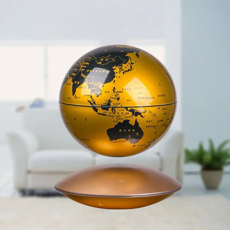 Floating Magnetic Levitation Globe lamp for Home Décor, Innovative Tech Gadgets and Unique Gift Idea-animated-img