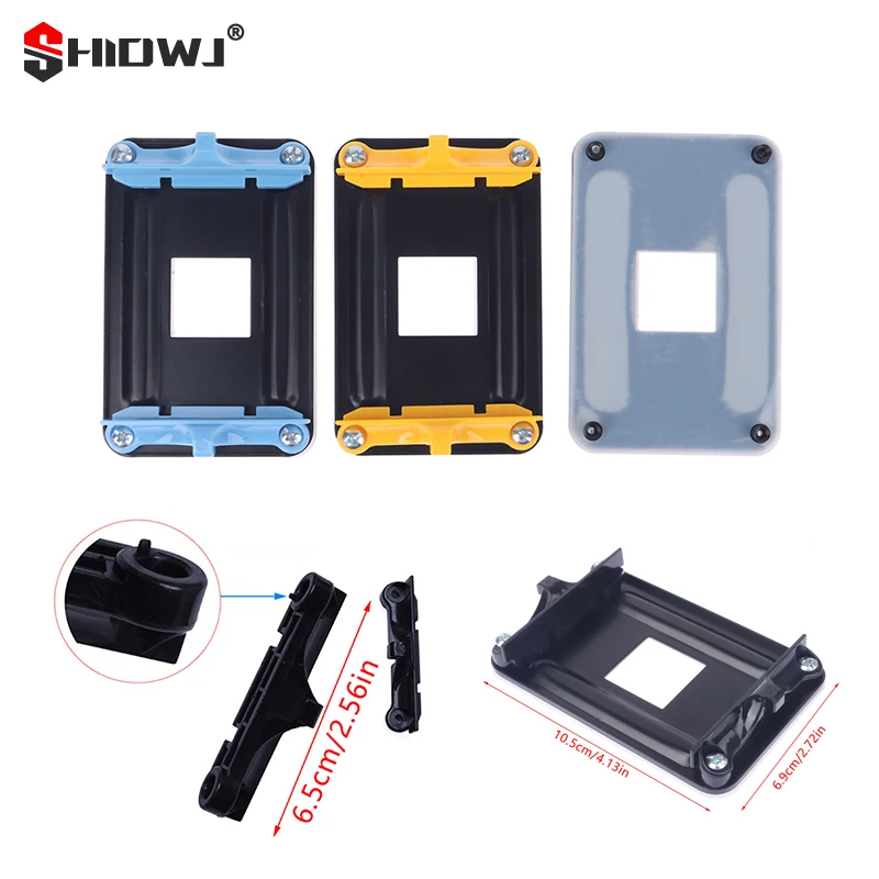 CPU Heatsink Mount Bracket Back Plate AMD AM4 Socket Fan Cooler Heatsink Radiator Socket Backplate Mounting Sheet Plate-animated-img