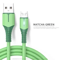 Green Micro USB