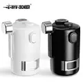 MHW-3BOMBER Camping Airtight Coffee Canister Vacuum Coffee Storage Container with Humidity Monitor & Magnetic Measuring Scoop