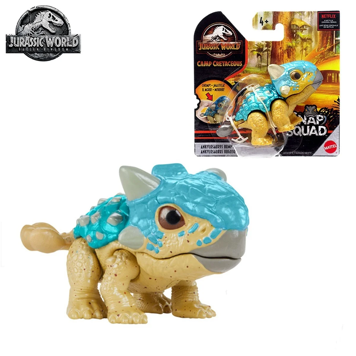 jurassic world camp cretaceous snap squad tyrannosaurus rex