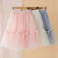 Baby Toddler Teenage Children Clothes Girls Princess Mesh Tutu Skirts Kids Birthday Party Skirt Girl Tutus 6 8 10 12 Years