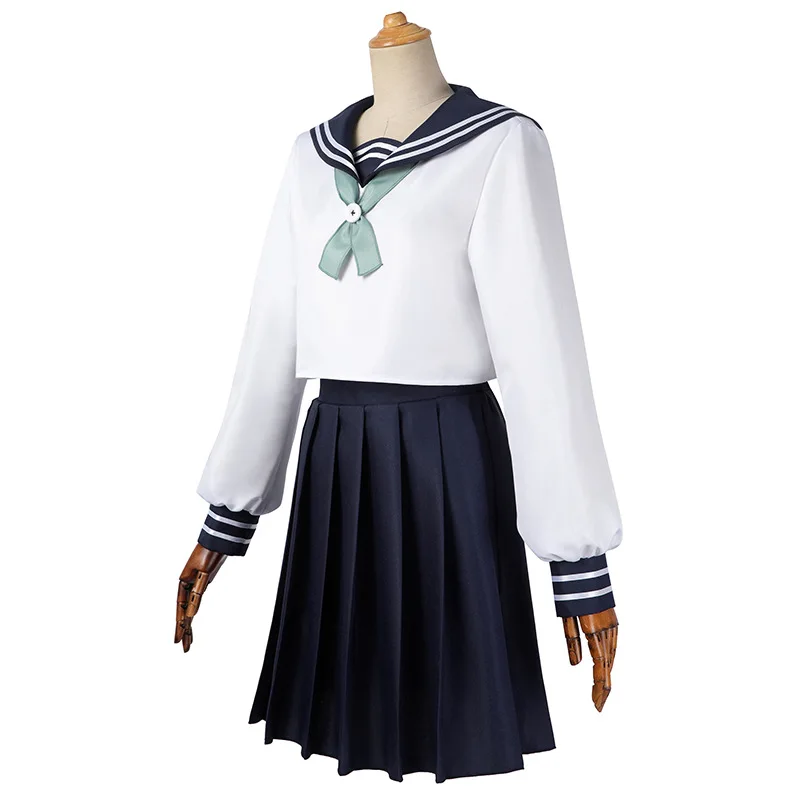 Anime Jujutsu Kaisen Amanai Riko Cosplay Costume Halloween For Woman Clothes School Uniform Skirt-animated-img