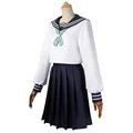 Anime Jujutsu Kaisen Amanai Riko Cosplay Costume Halloween For Woman Clothes School Uniform Skirt preview-1