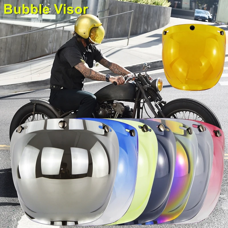 full face bubble helmet