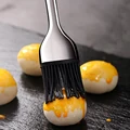 Pastry Brush Silicone Cooking Brush Stainless Steel Handle Basting Brush Silicone Oil Brush for BBQ Grill Pastry Baking Tools preview-3