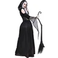 Halloween Costumes for Women Evil Witch Woman Costume Anime Cosplay Adult Cloak Death Costumes preview-4