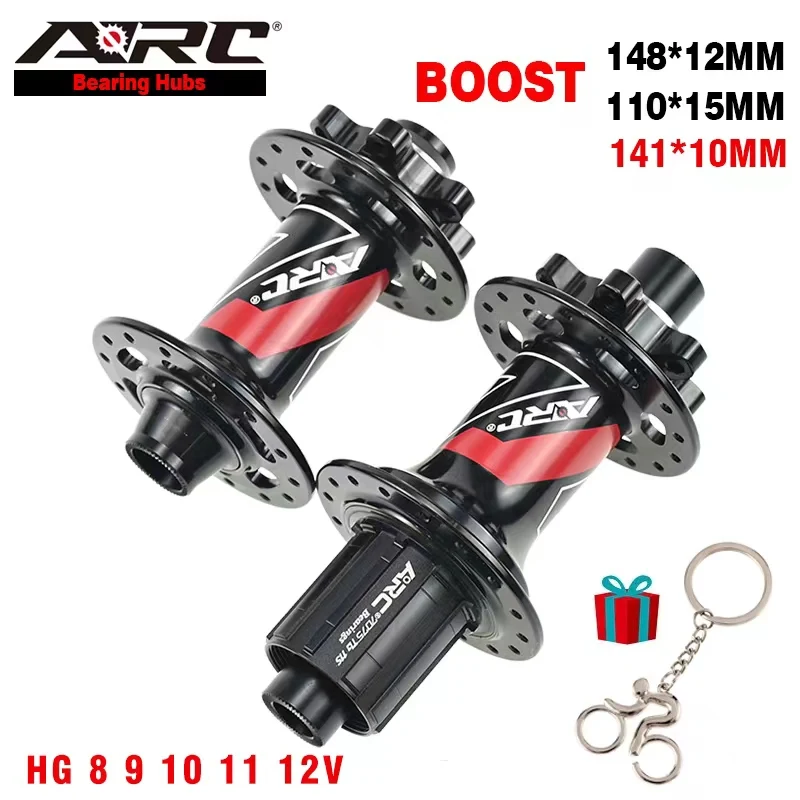 Formula MST-148 Boost Rear Hub – 12x148mm TA, 32h, Micro Spline, 12-Speed, 6-Bolt – Black