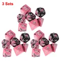 Dice For TRPG D4-D20 Multi-sided Dices Polyhedral Acrylic Dice Beads