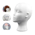 Female Styrofoam Mannequin Manikin Head Model Foam Wig Hair Glasses Display preview-5