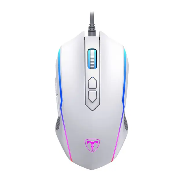 white wired mouse