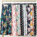 Women's Pajama Pants Home Pants Summer Thin Sleep Bottoms Floral Printed Pajama Trousers Wide Leg Loose Big Size Bottoms Pyjamas preview-1