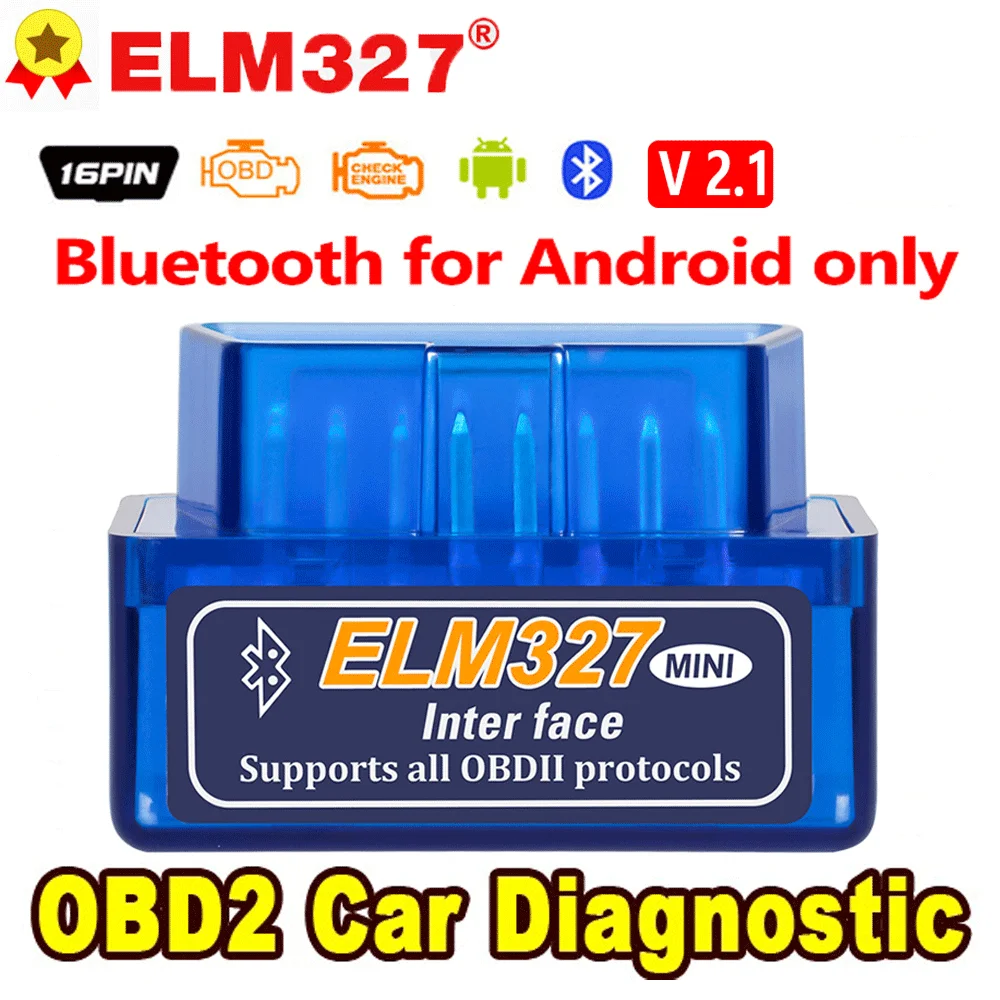 Bluetooth elm327 v2.1 גרסה אוטומטי obd סורק קורא קוד כלי אבחון רכב סופר מיני elm 327 עבור אנדרואיד xiaomi huawei