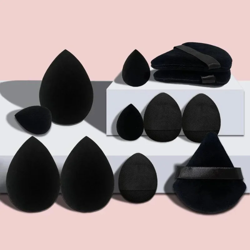 12pcs Makeup Sponge Blender Beauty Egg Soft Cosmetic Puff Foundation Sponges Powder Puff Women Make Up Accessories Beauty Tools-animated-img