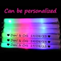 12/15/30/60Pcs Glow Sticks Bulk Colorful RGB LED Glow Foam Stick Cheer Tube Dark Light for Xmas Birthday Wedding Party Supplies