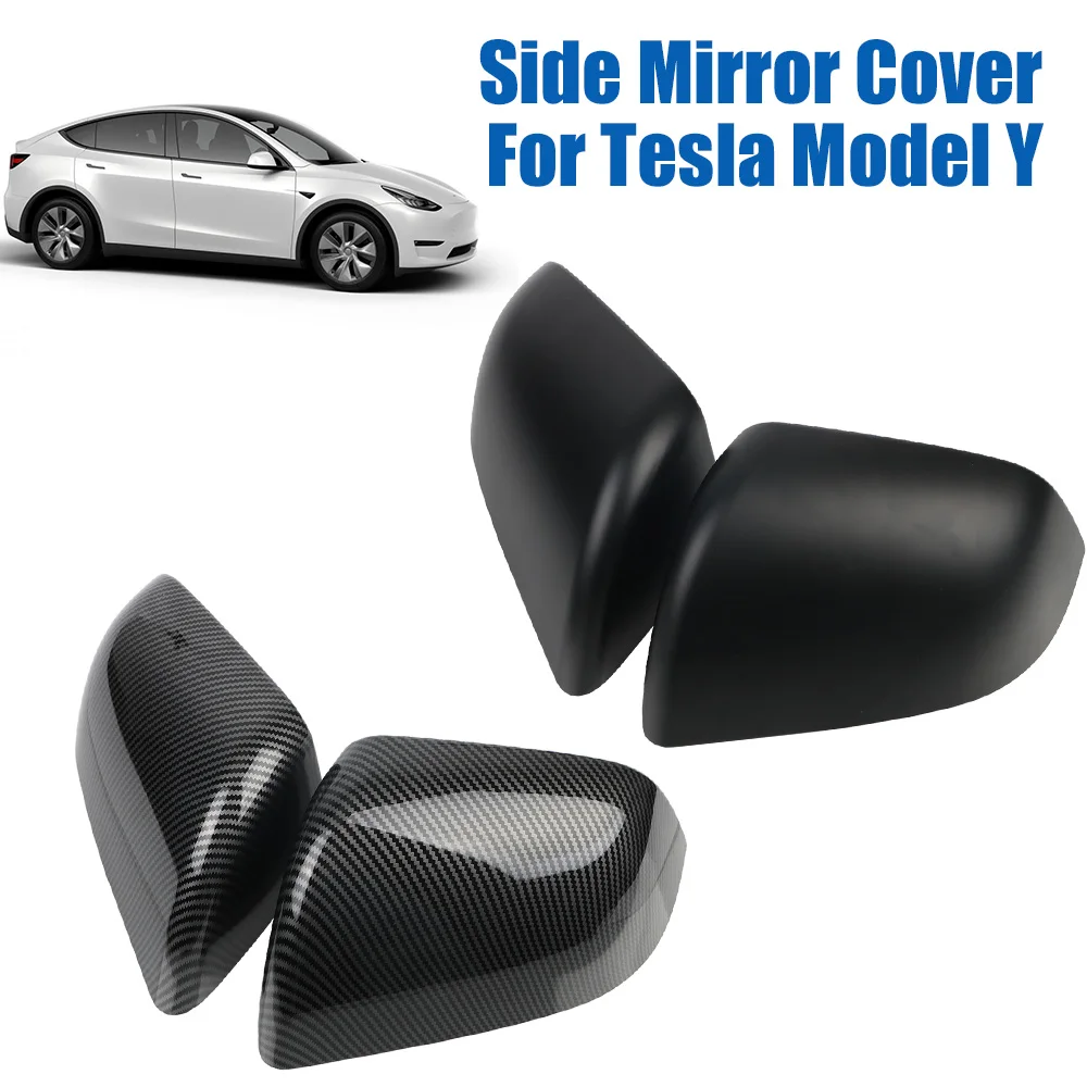 Купить Алиэкспресс Car Rear View Mirror Covers For Tesla Model Y