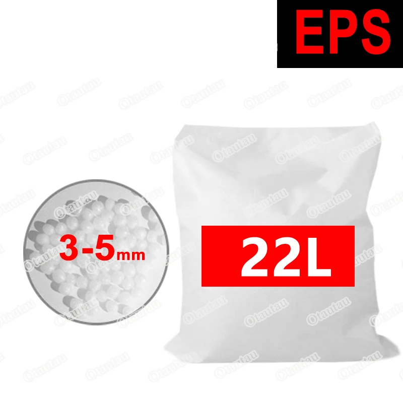 1-2-3-5mm Eco-friendly Bean Bag Sofa Chair Filler EPS EPP Foamed  Polystyrene Beads Filling Stuffing Liner Bag Wash Bag PP Cotton