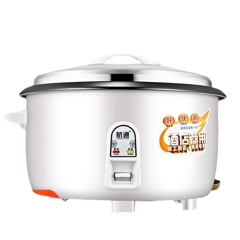 220V Electric Rice Cooker Large Capacity 8-45 Liters 15-20-30-40 People  Canteen Hotel Old Commercial Electric Rice Cooker