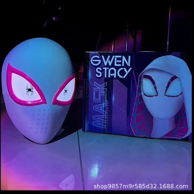 Αγορά AliExpress  Mascara Spiderman Headgear Cosplay Gwen Miles