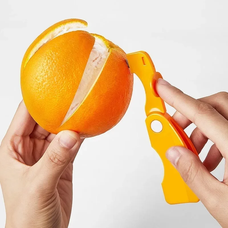 3Pc Portable Orange Peeler Stripper Orange Device Peeling Knife Juice Helper Citrus Opener Creative Kitchen Fruit Vegetable Tool-animated-img