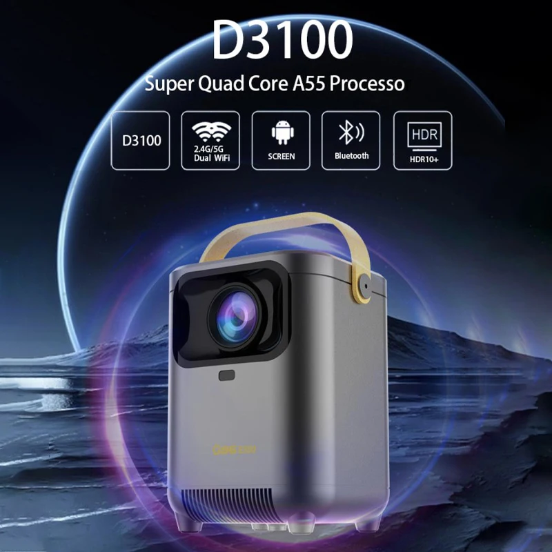 Magcubic-Projector Hy300 Android 11 Dual WiFi 6 200 ANSI Allwinner H713  BT5.0 1280*720P, Home Cinema, Outdoor Projector - AliExpress