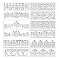 Clay Stamp Texture Emboss Sheet Ceramic Pottery Polymer Clay Wave Pattern Impression Template Designer DIY Art Earring Jewelry preview-5