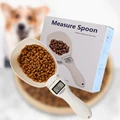 Pet Food Measuring Scoop Electronic Dog Cat Food Measuring Cup Digital Spoon Scale Kitchen Food Scale with LED Display ﻿