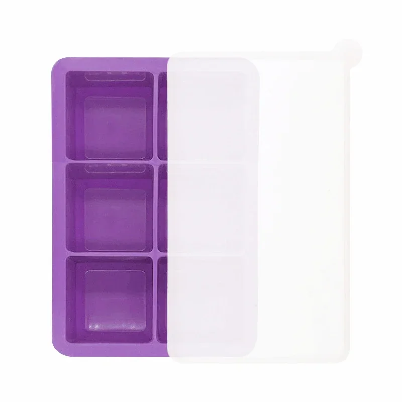 15/8/6/4 Grid Big Ice Tray Mold Giant Jumbo Large Food Grade Silicone Ice  Cube Square Tray Mold DIY Ice Maker Ice Cube Tray - AliExpress