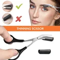 New Eyebrow Trimmer Set Scissors Tweezers Eyebrow Razor Scraping Eyebrow Comb Razor Eyebrow Clip Makeup Tools Sets preview-4