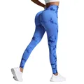 Women's Tie Dye Pocket Leggings Summer Spring Female High Waist Gradient Print Sporty Leggin XHFZ-6205koudai preview-5