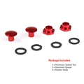 90101-SR3-000 For 92-95 Honda Civic 3Dr Hatchback EG6 CRV Aluminum Rear Glass Strut Hardware Kit Complete preview-4