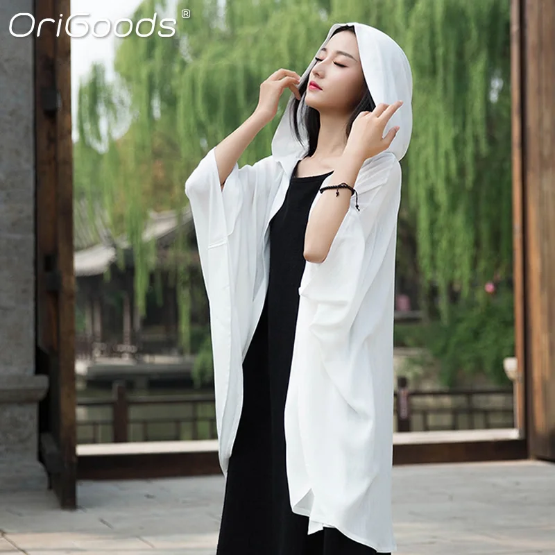 OriGoods Women Summer Cloak Cape 2022 