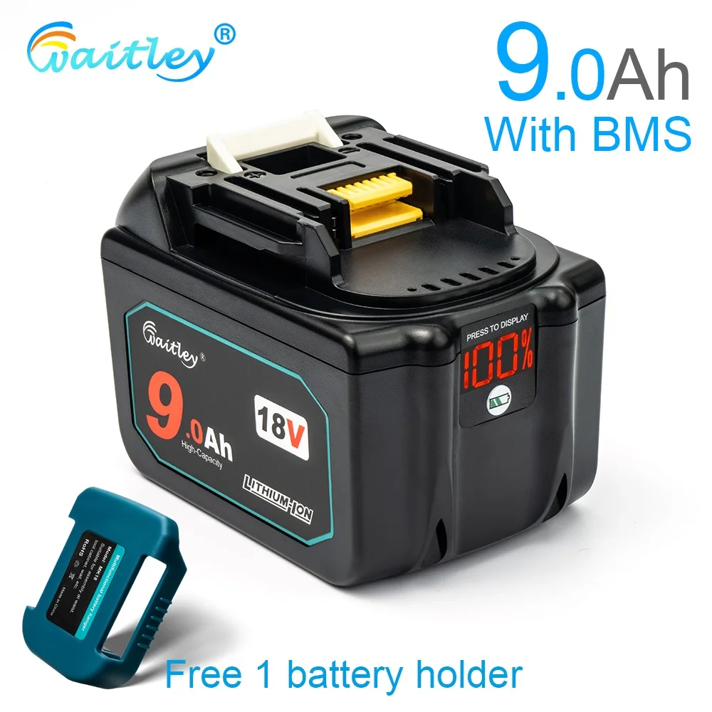 Waitley 18V Battery For Makita 18 v Power Tools Replacement