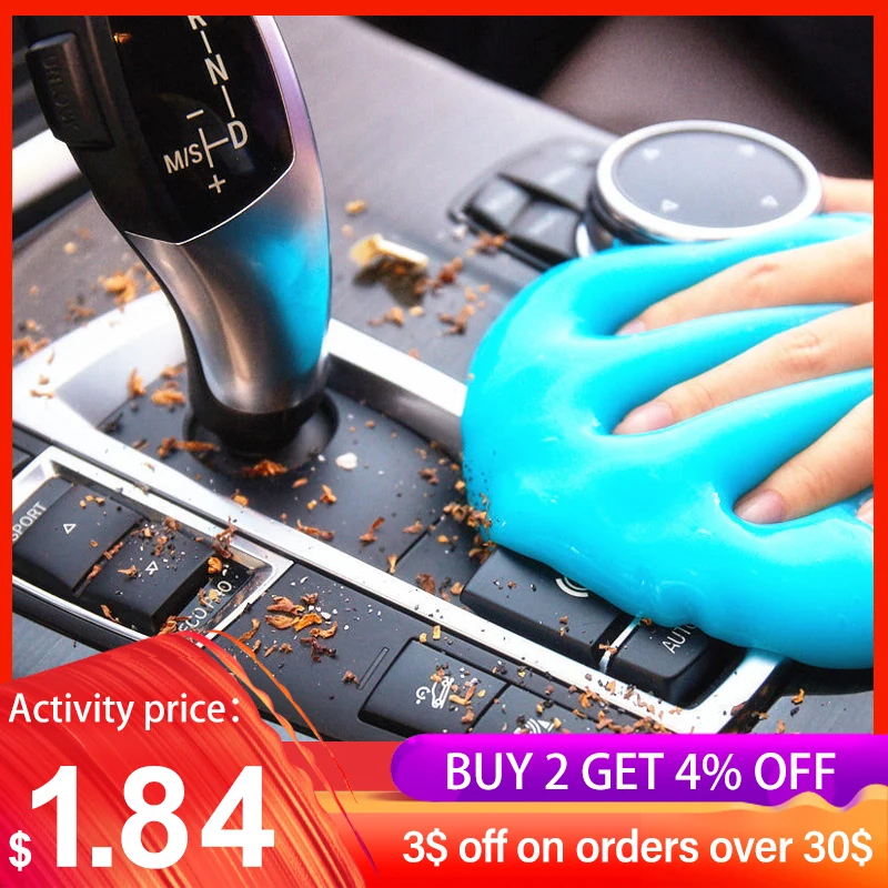 60ML Super Dust Clean Slime for cleaning machine Keyboard Cleaner Car  Interior USB for Laptop Cleanser Glue