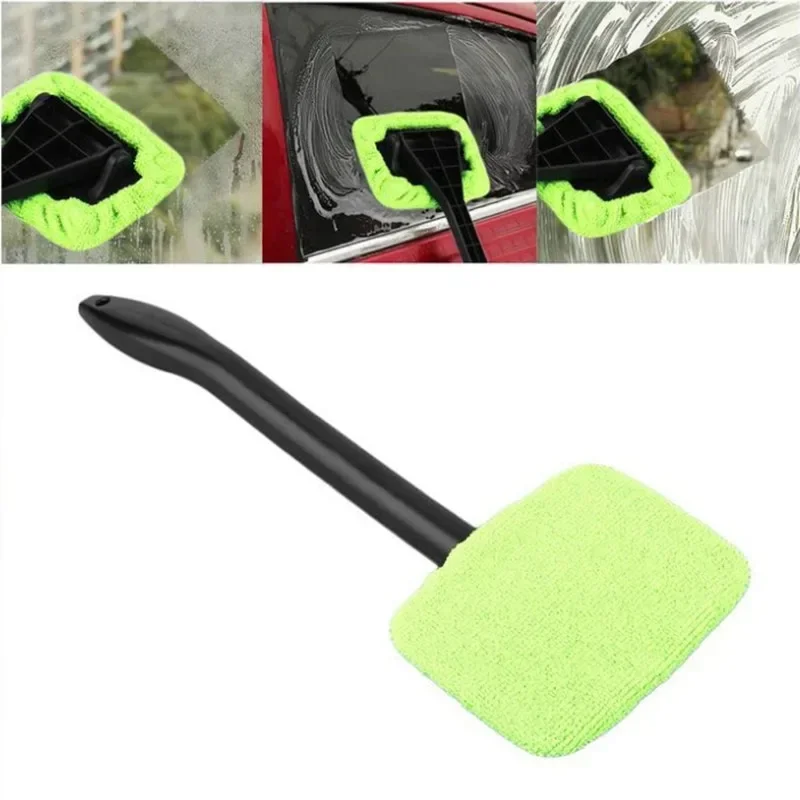 Car Windshield Cleaner Microfiber Car Window Cleaning Brush with