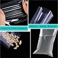 100/200pcs Cellophane Packaging Processing Bag Transparent Flat With Color Tie Wire For Gift Packaging, Candy preview-3