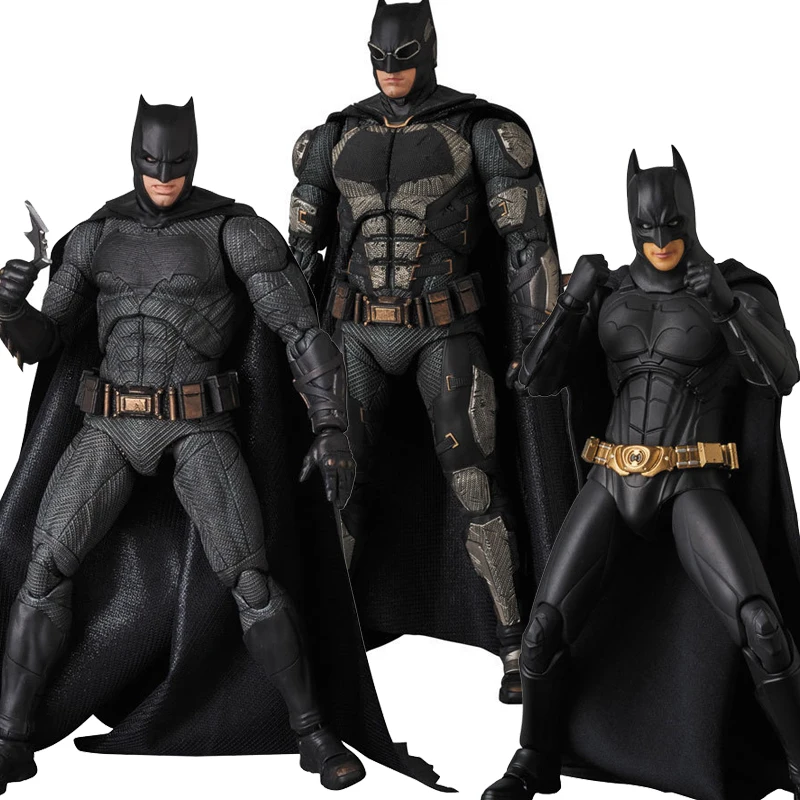 mafex justice league batman tactical suit