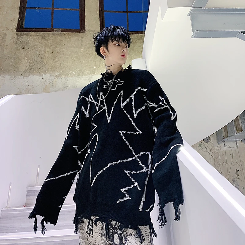 YASUGUOJI New 2022 Punk Style Wool Hole 