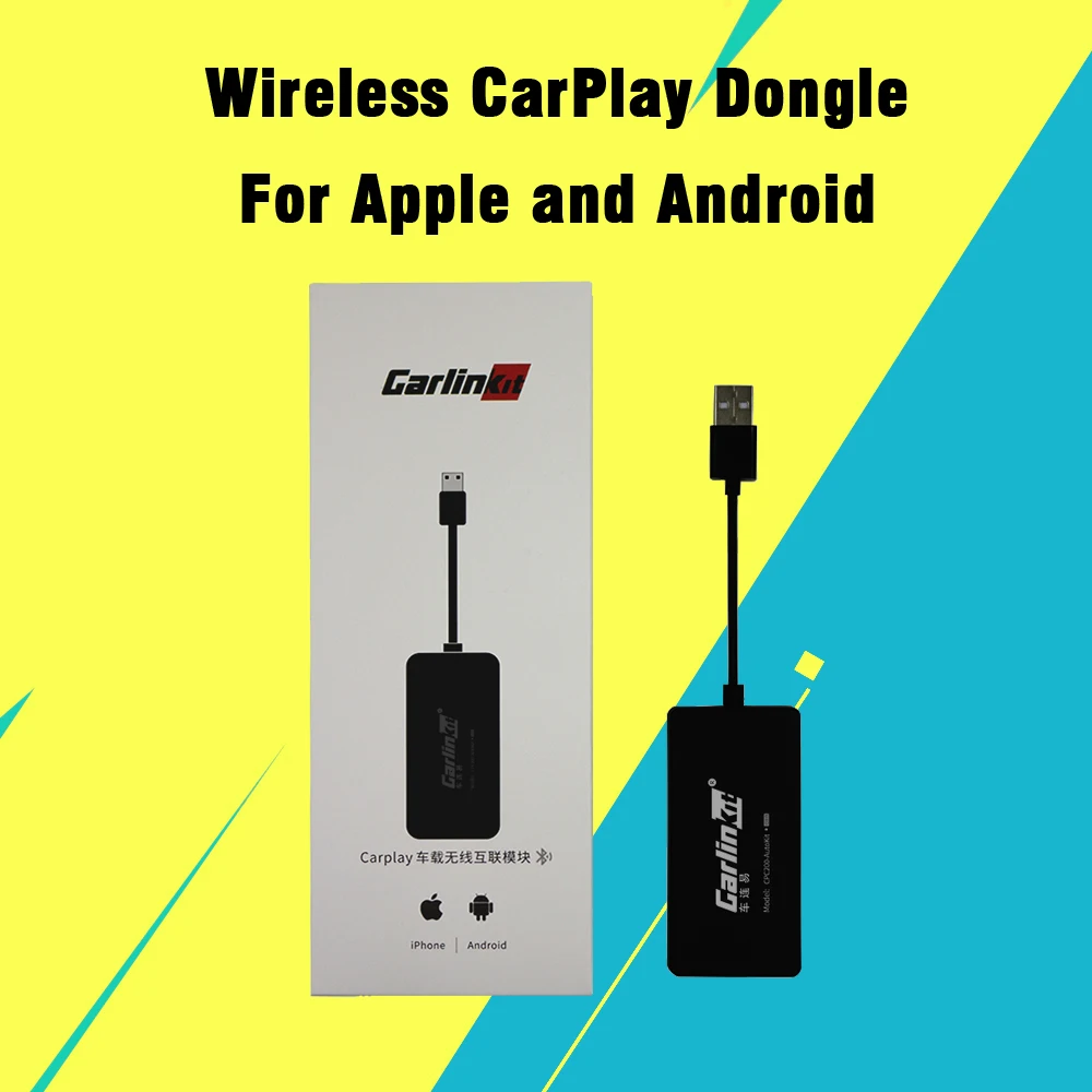 2Air CarlinKit 5.0 Wireless Apple CarPlay Box & Android Auto Wireless  Adapter Plug And Play For iOS&Android BT WiFi Auto-connect - AliExpress
