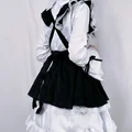 Women Maid Outfit Lolita Cosplay Cute Sexy Erotic Kawaii Cafe Costume Black White Men Uniform Apron Dress Cute Bow Mucama preview-3