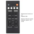 Remote Control ABS Durable Speaker Replacement Controller 32.8ft Max Remote Control Distance For YAS‑209 YAS‑109 Speaker preview-5