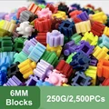 250G/2500PCs 6*6mm Pixel Art Puzzle Micro Diamond Building Blocks DIY 3D Small Brick For Children's Toy Educational Kids preview-1