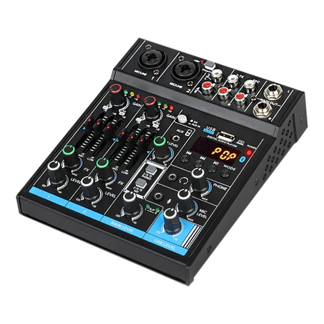 Купить Алиэкспресс Sound Card Audio Mixer Sound Board Console Desk